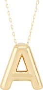 Frankie & Zoe Initial Pendant Necklace