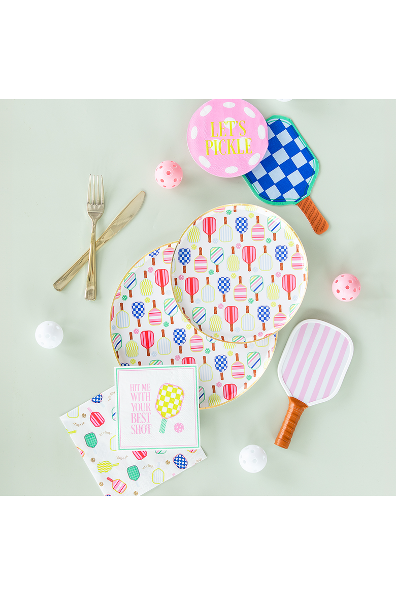 Pickleball Social Club Let's Pickle Cocktail Napkins, Alternate, color, Assorted Pre-Pack