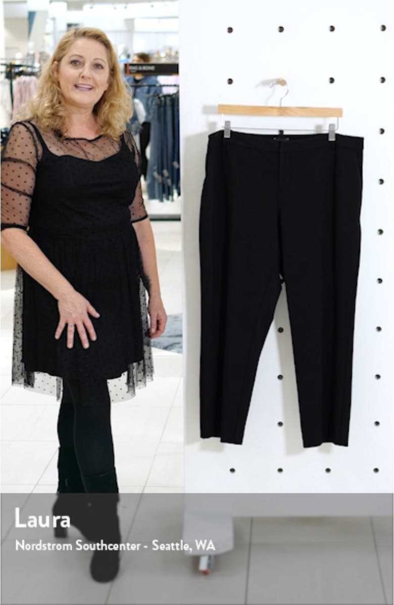 Tech Ponte Skinny Ankle Pants, sales video thumbnail