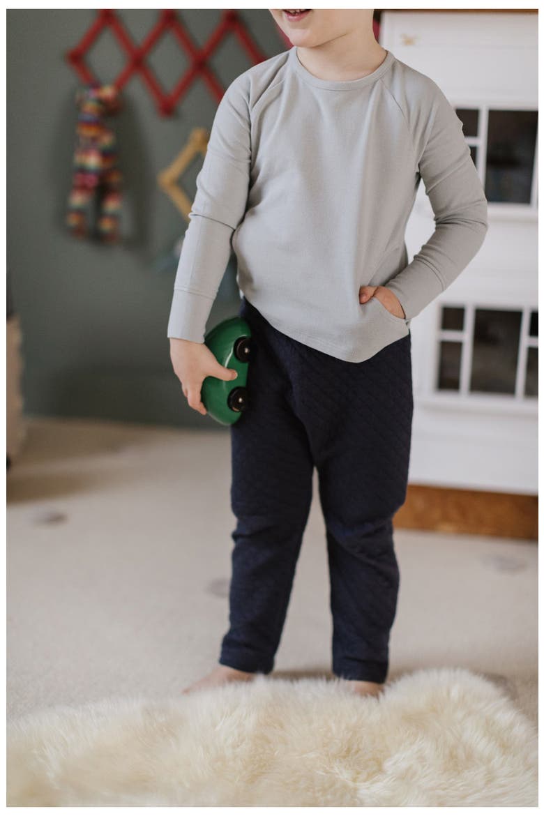Essentials Organic Cotton Top, Alternate, color, SOFT SEA