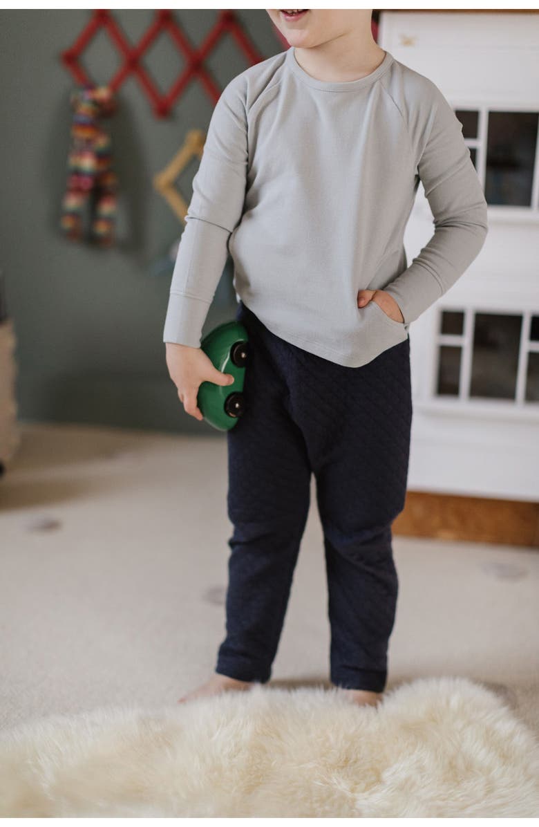 Pehr Essentials Organic Cotton Top, Alternate, color, Soft Sea