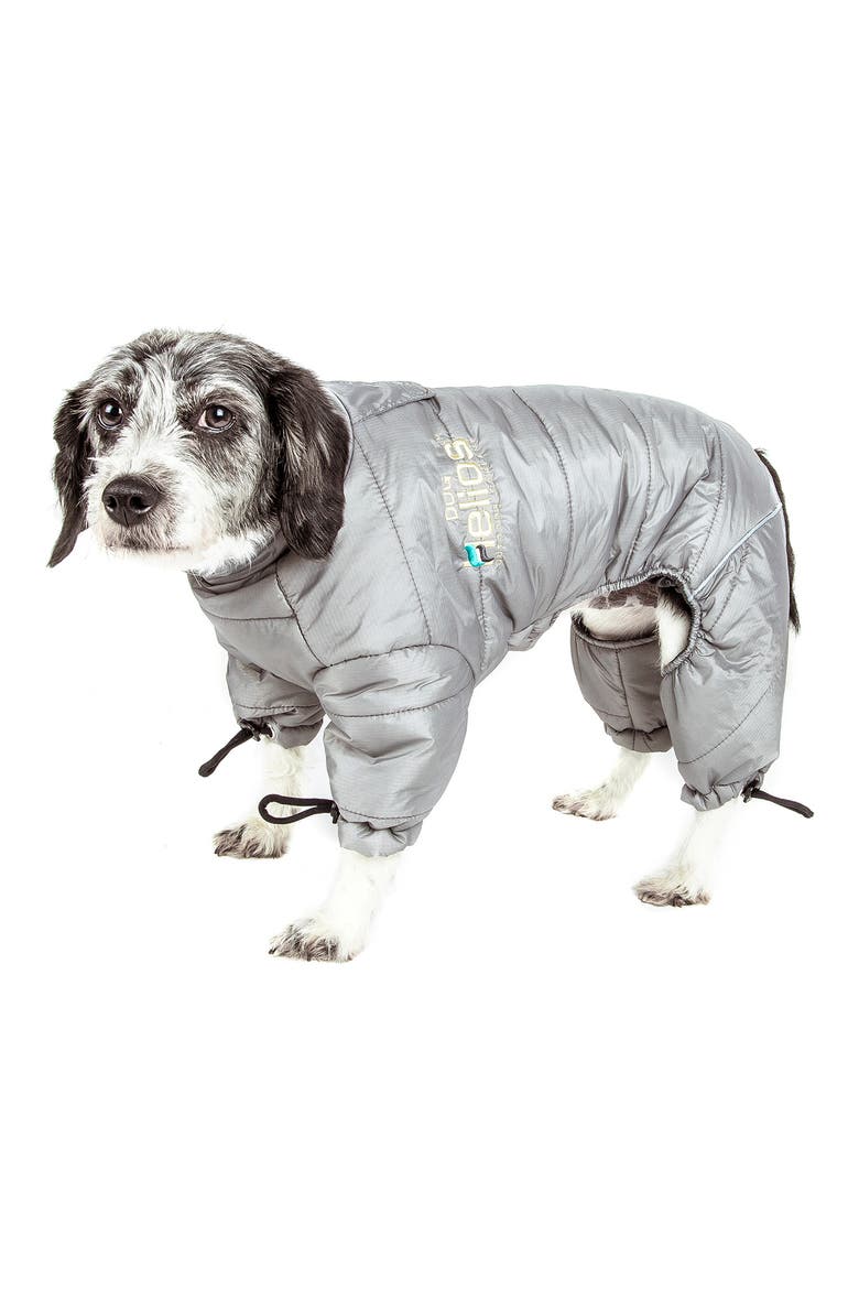 Helios Thunder Crackle Full Body Reflective Jacket - Medium, Alternate, color, GREY