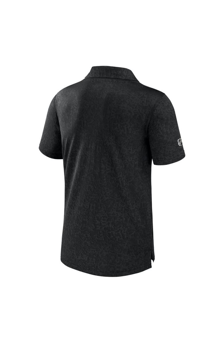 FANATICS Men's Fanatics  Black Philadelphia Flyers Authentic Pro Jacquard Polo, Alternate, color, 