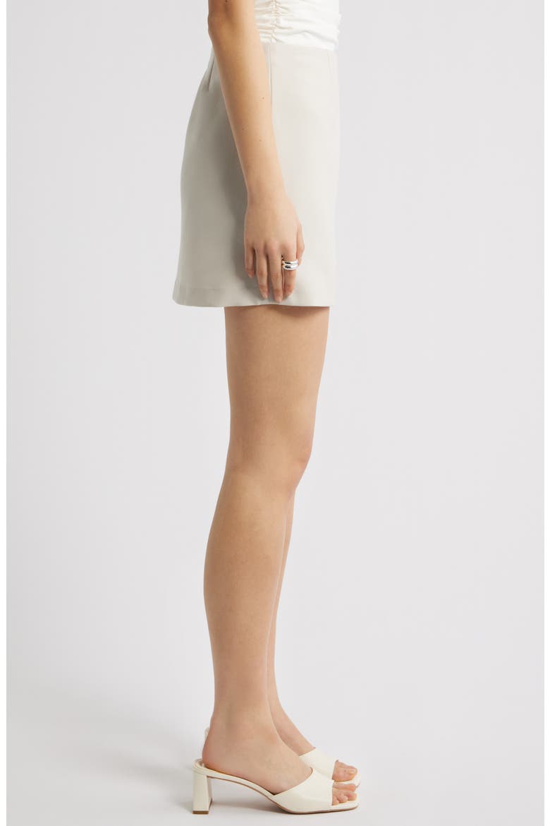 The Icon Midrise Mini Skort, Alternate, color, BEIGE PUMICE