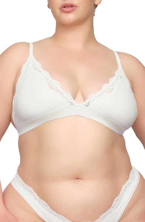 Fits Everybody Lace Triangle Bralette (Regular & Plus)