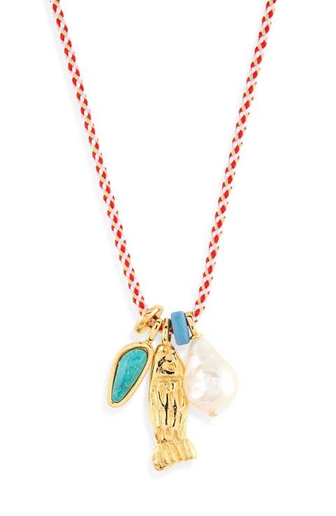 Minnow Charm Necklace