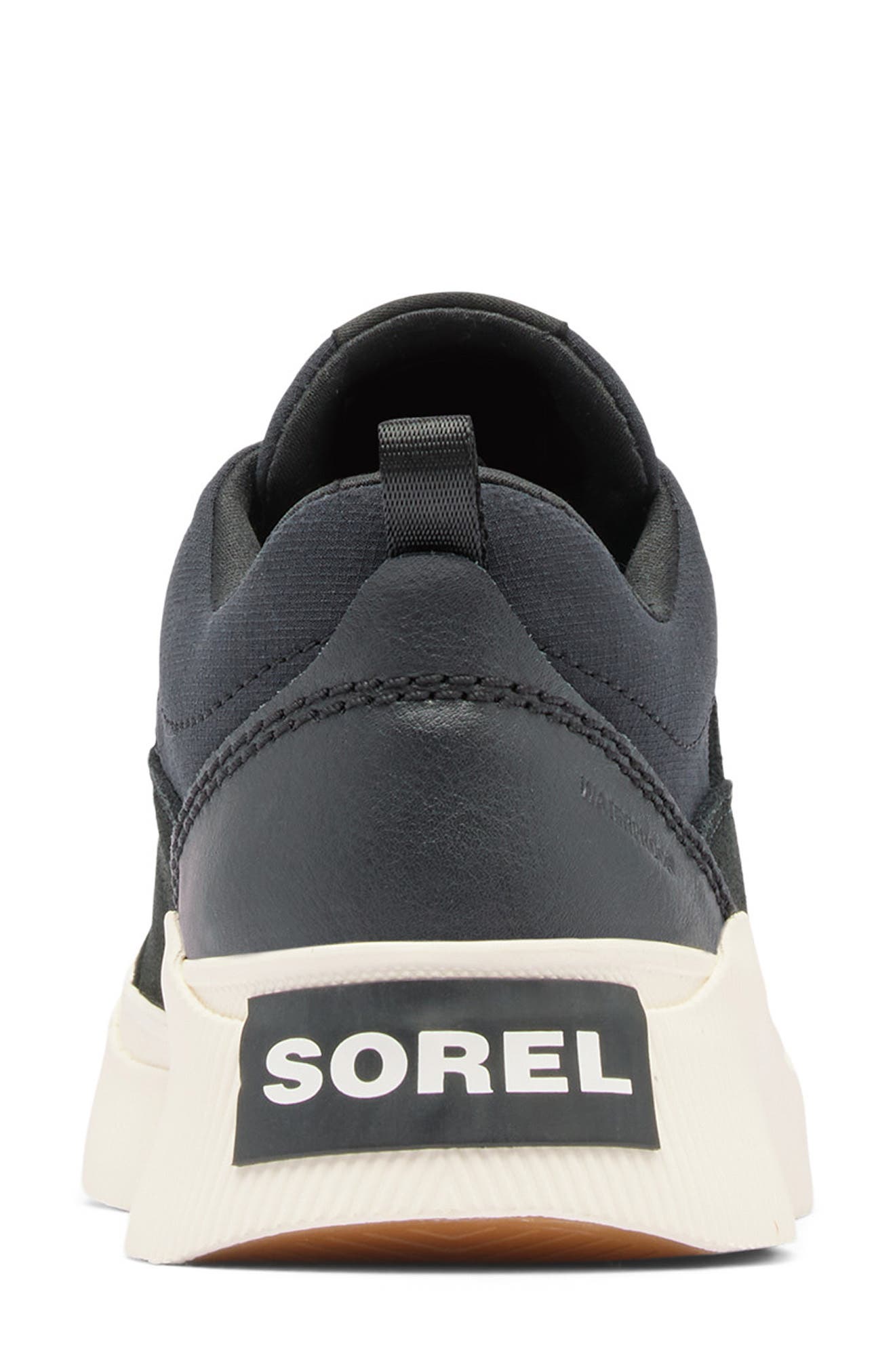 SOREL Out N About IV Waterproof Sneaker, Alternate, color, Black/ Gum 2