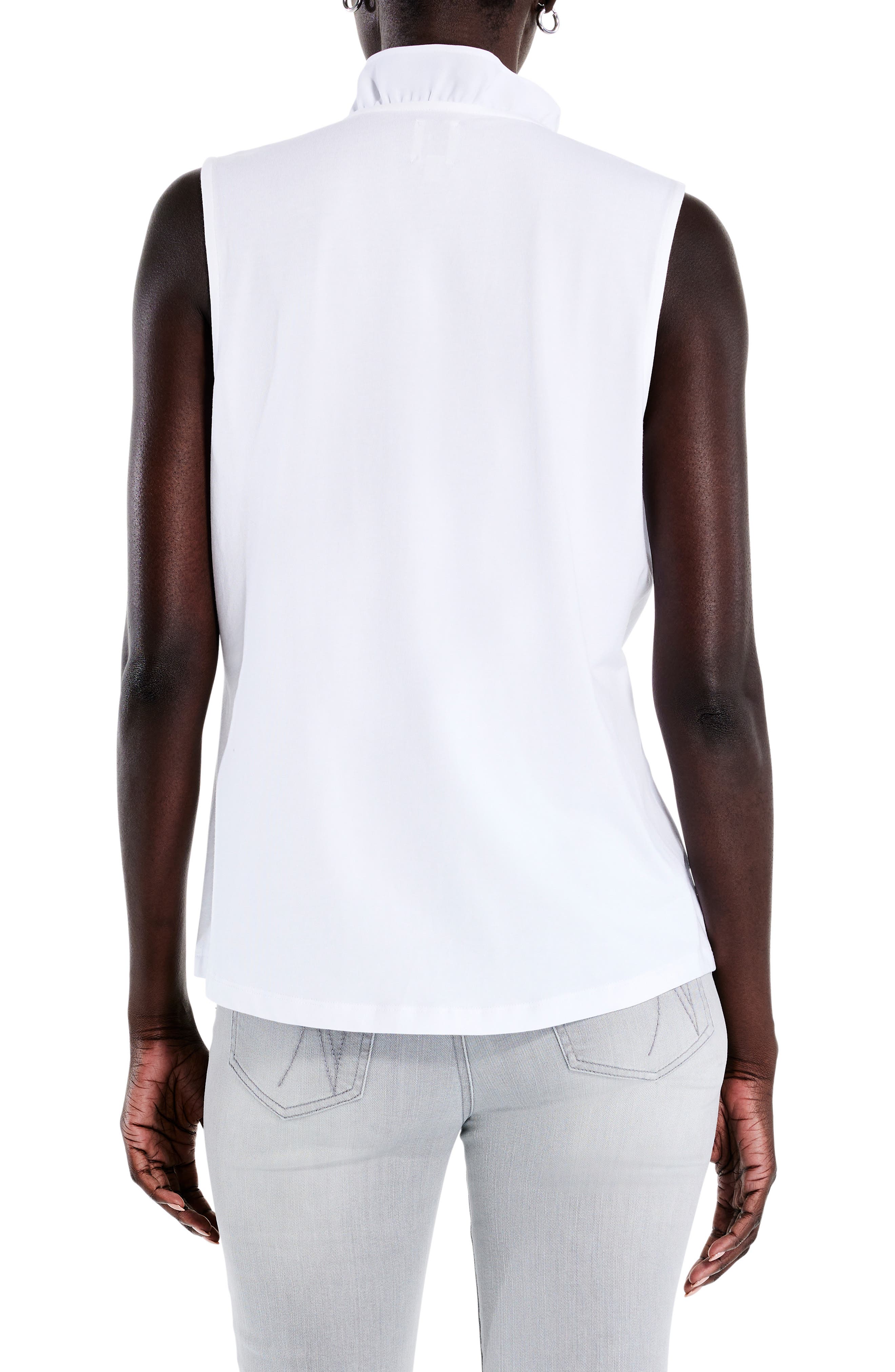 Ruffled Around Sleeveless Top - image 4