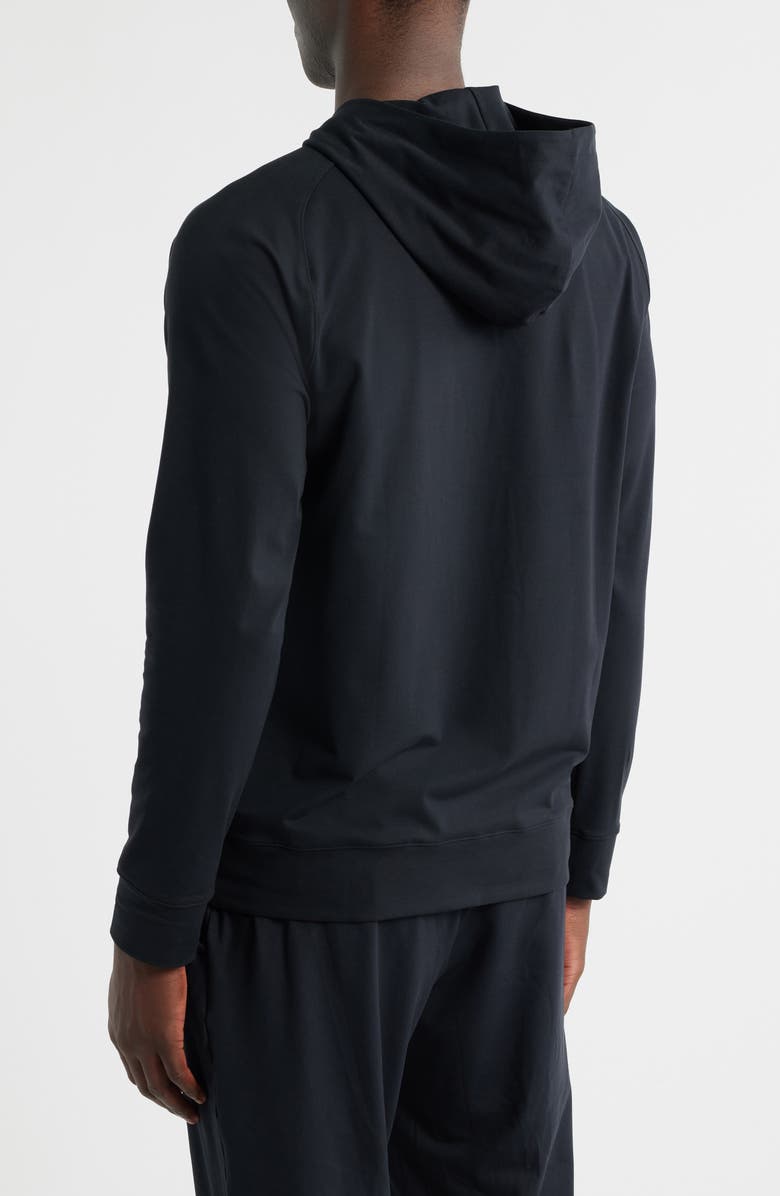 Zella Live In Performance Hoodie, Alternate, color, Black Caviar