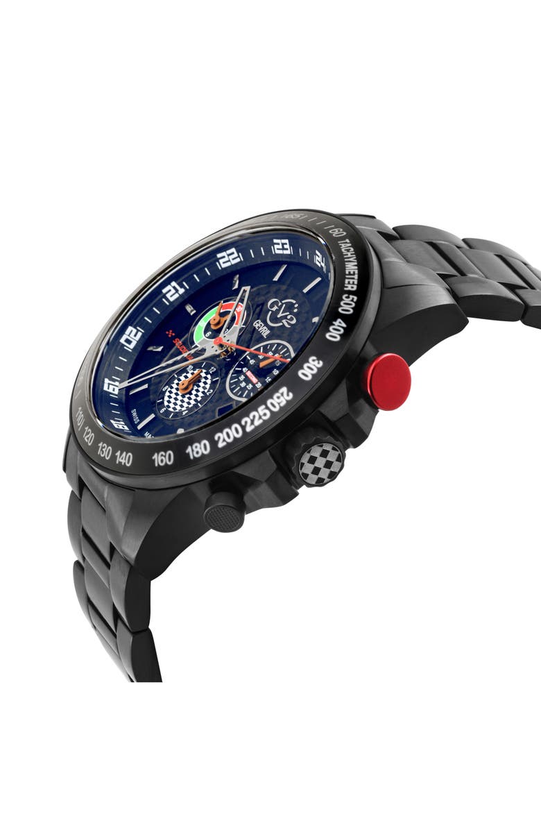 GV2 Scuderia Swiss Chronograph Bracelet Watch, 45mm, Alternate, color, 