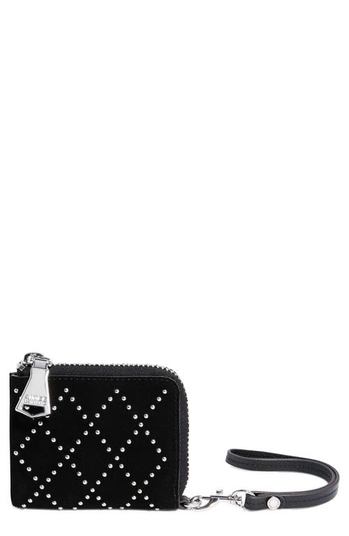 Aimee Kestenberg Ava Leather Wristlet Wallet in Lattice Studs 