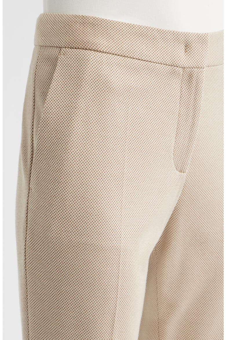Tapria Crop Straight Leg Pants, Alternate, color, BEIGE
