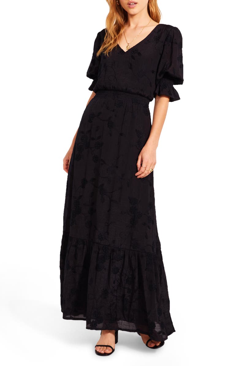 BB Dakota by Steve Madden BB Dakota x Steve Madden Hampton Embroidered Prairie Dress, Alternate, color, 