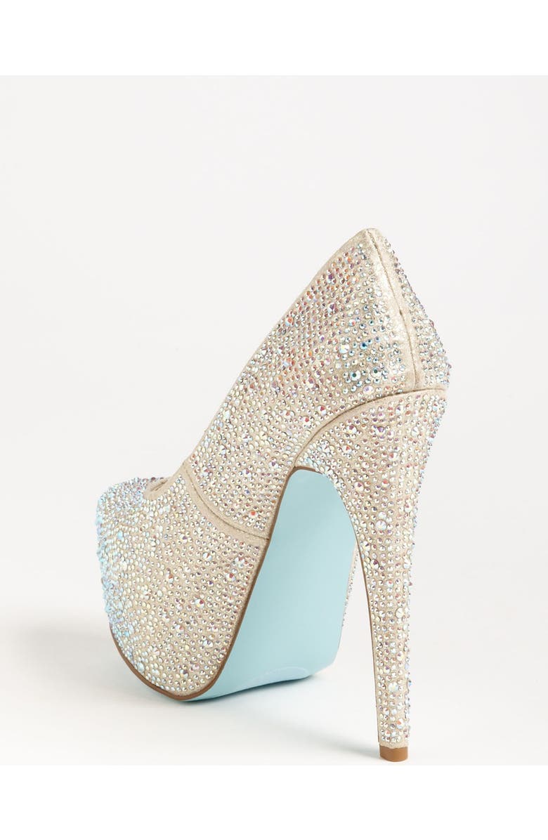 Betsey Johnson Blue by Betsey Johnson 'Wish' Pump, Alternate, color,