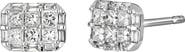 Bony Levy Mika Pavé Diamond Stud Earrings
