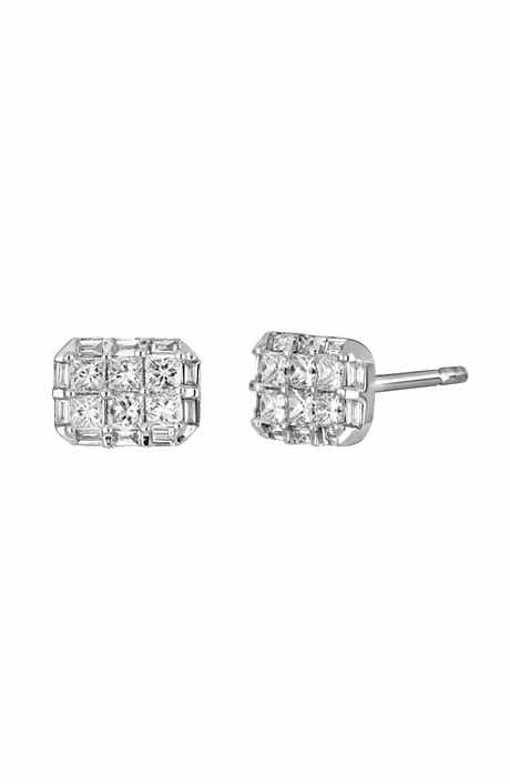 Bony Levy Mika Pavé Diamond Stud Earrings