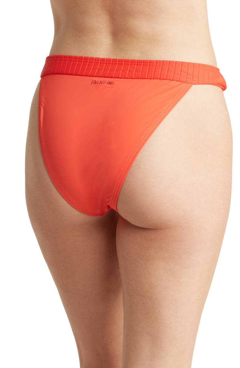Billabong Lined Up Banded Hike Bikini Bottoms, Alternate, color, 