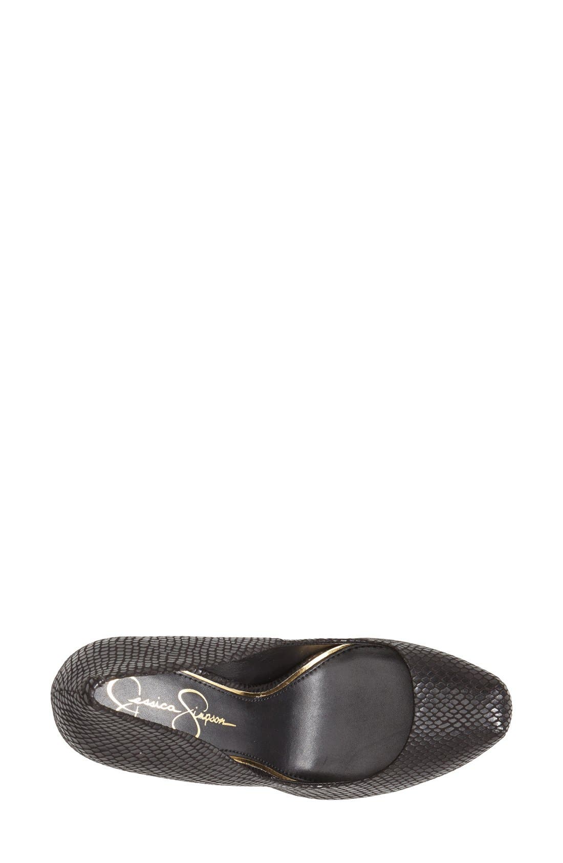 Jessica Simpson 'Rebeca' Platform Pump, Alternate, color, 