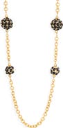 Kenneth Jay Lane Station Chain Necklace