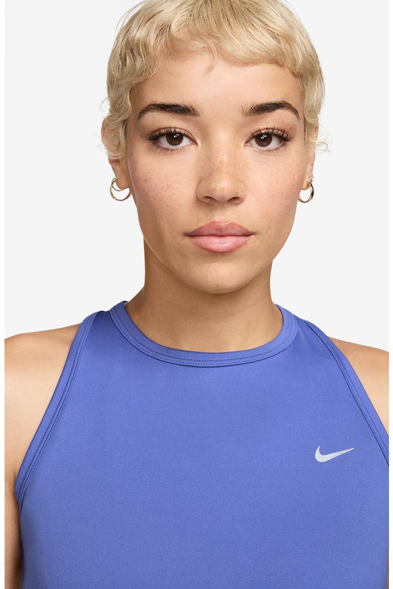 Tempo Dri-FIT Running Tank, Alternate, color, SAPPHIRE/ REFLECTIVE SILVER