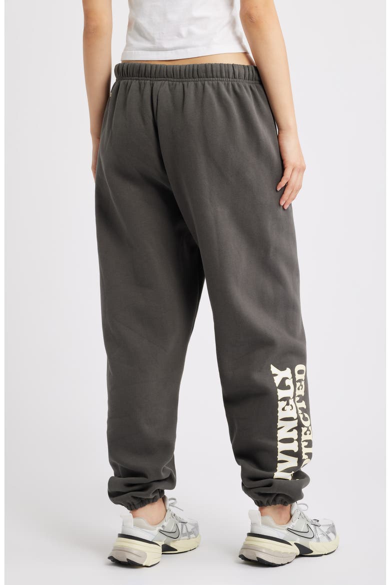 Divinely Protected Cotton Blend Sweatpants, Alternate, color, CHARCOAL