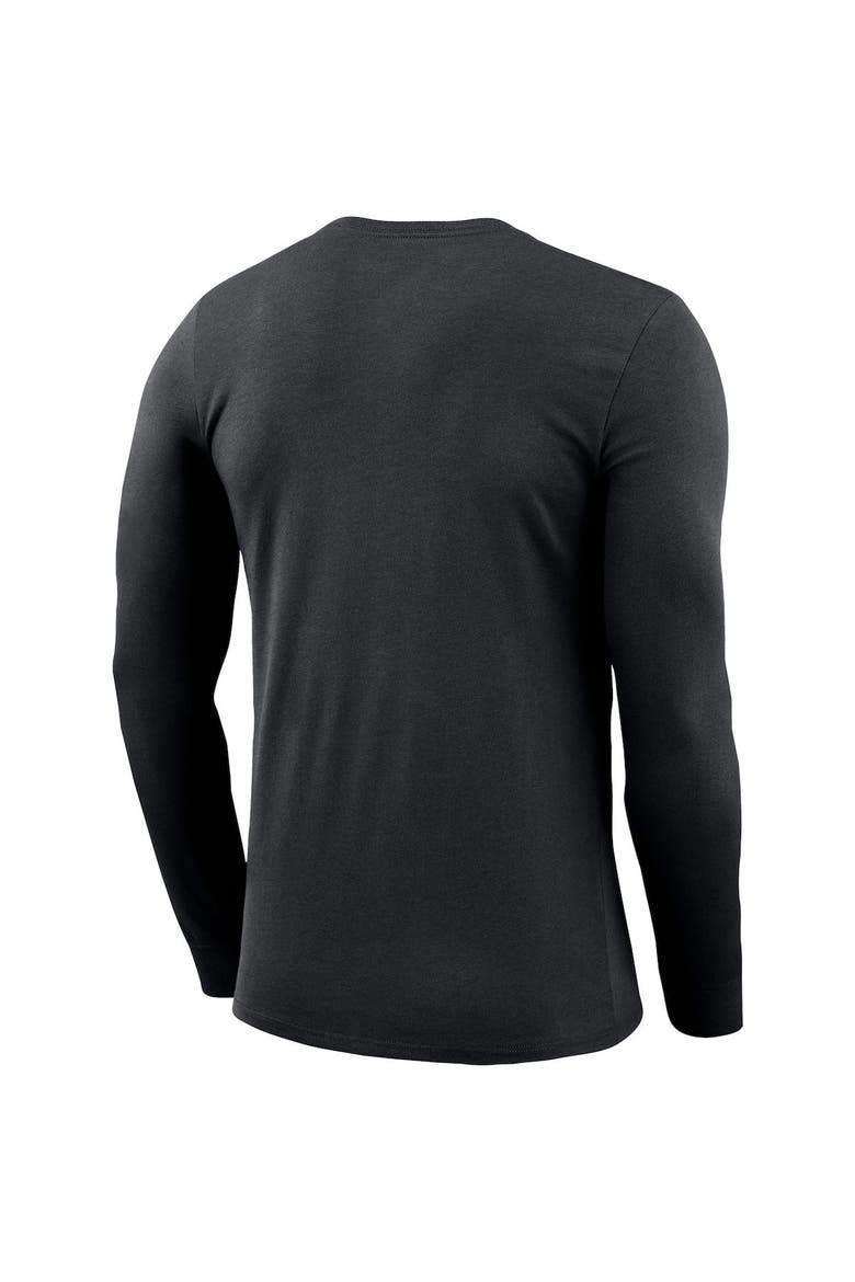 Men's Jordan Brand Black Florida Gators Basketball Icon Legend Performance Long Sleeve T-Shirt, Alternate, color, Black