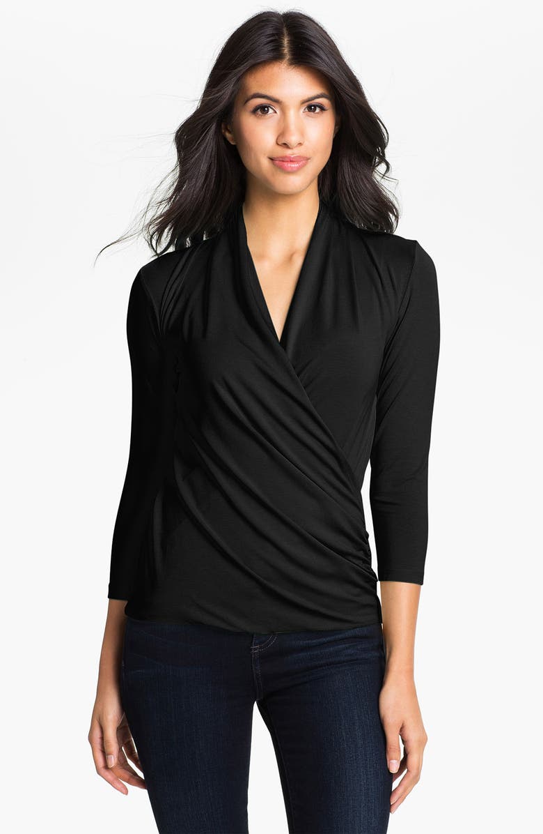 Vince Camuto Surplice Top, Main, color, 