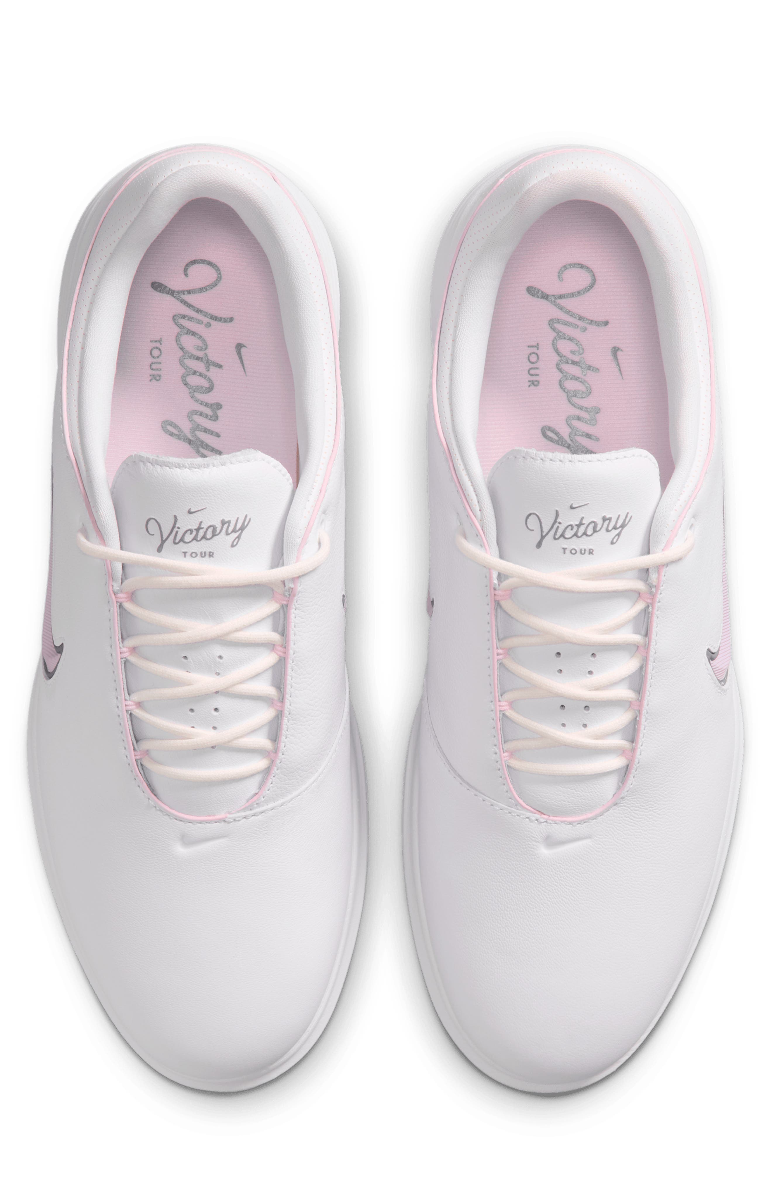 Victory Tour 4 Golf Shoe, Alternate, color, WHITE/ COOL GREY/ LILAC