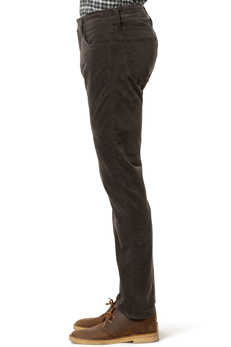 Courage Straight Fit Jeans, Alternate, color, DARK OLIVE MOLESKIN