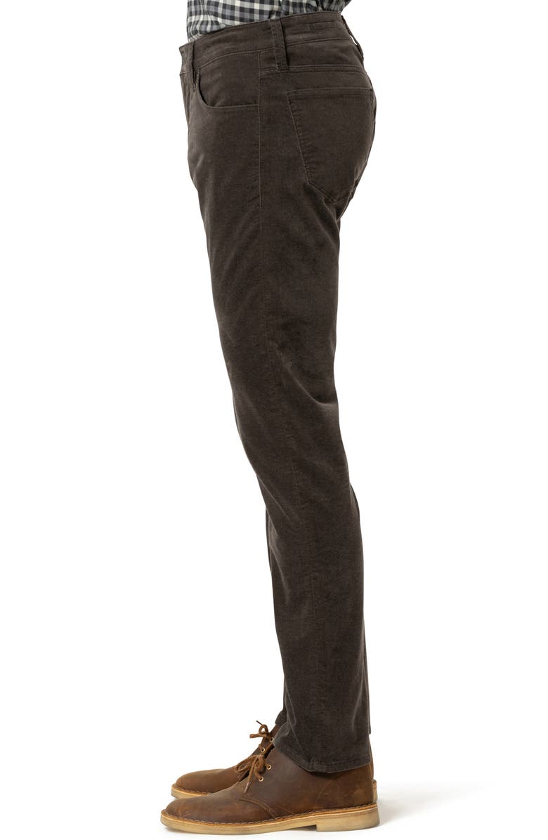 34 Heritage Courage Straight Fit Jeans, Alternate, color, Dark Olive Moleskin