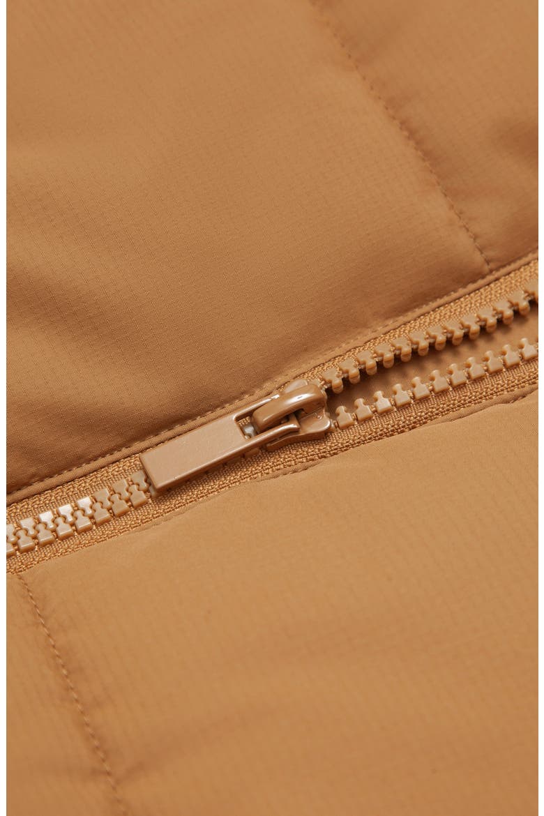 Kids' Fleece Lined Cloud Hooded Jacket, Alternate, color, Warm tan