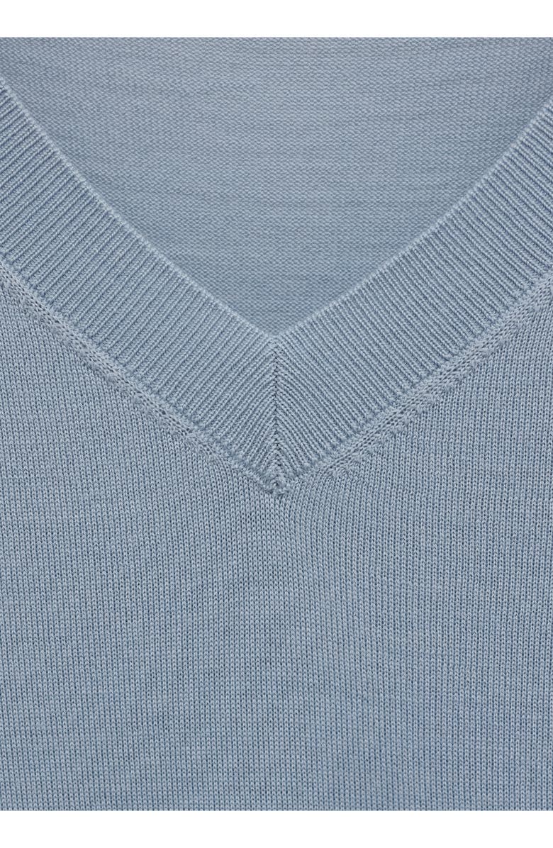 MANGO Wool Sweater, Alternate, color, Medium Grey