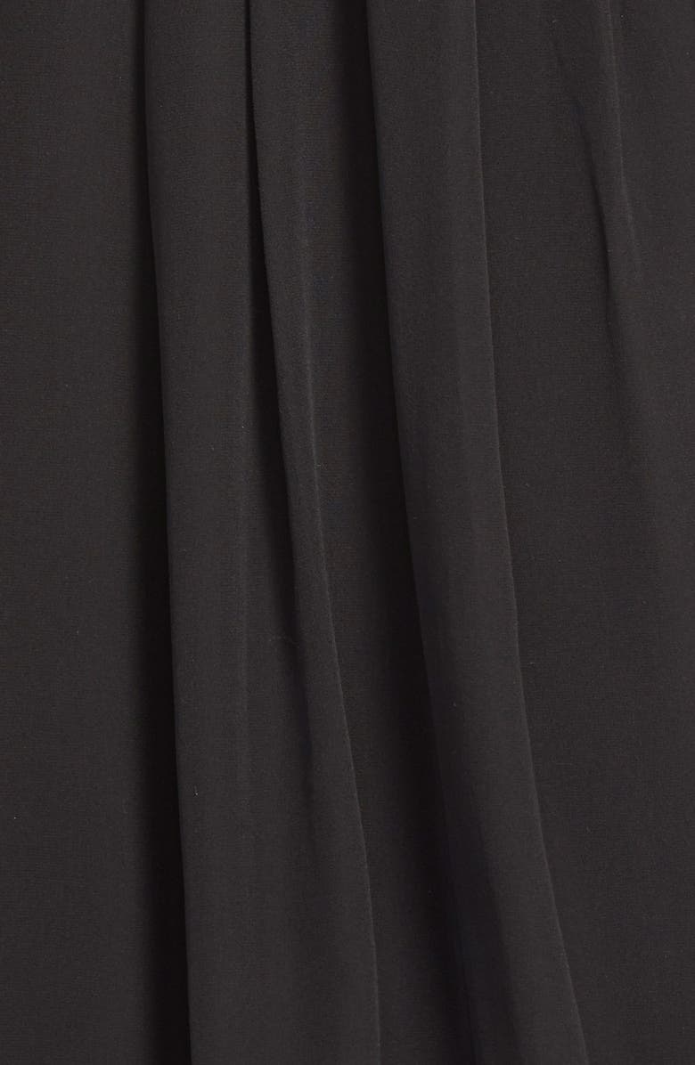 Eileen Fisher V-Neck Silk Dress, Alternate, color, 