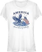 Lost Gods Juniors Lost Gods Sweet Land America T Shirt