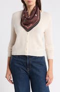 BCBG Whimsical Square Scarf