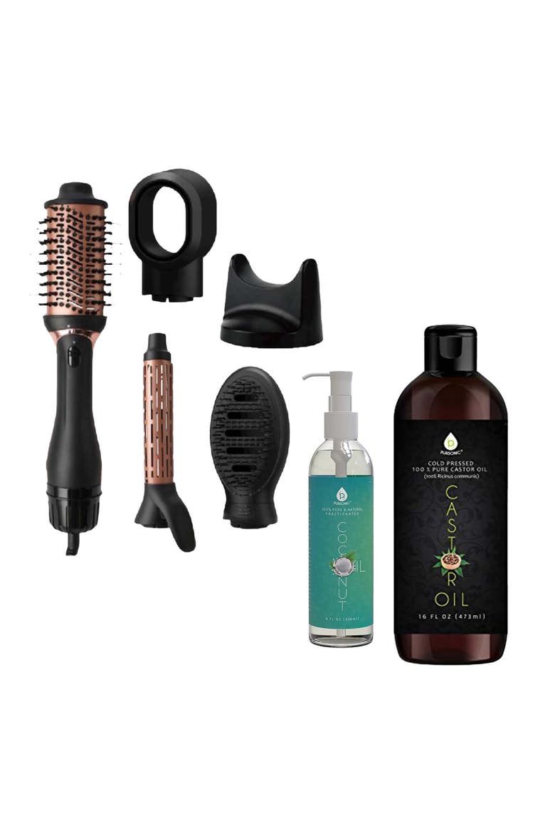 Coconut & Castor Oil Beauty Bliss Mother's Day Bundle, Main, color, Black