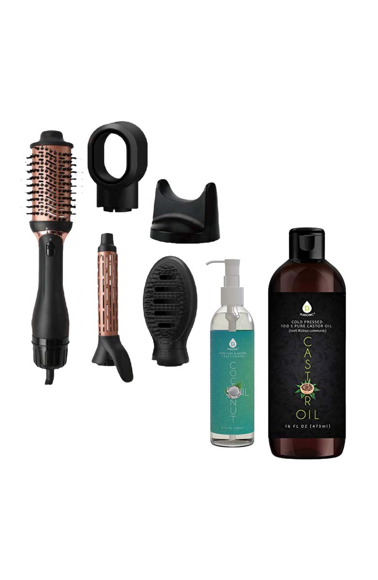 PURSONIC Coconut & Castor Oil Beauty Bliss Mother's Day Bundle, Main, color, Black