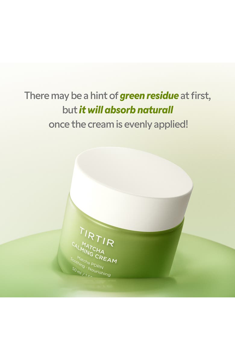 TIRTIR Matcha Calming Cream, Alternate, color, Green