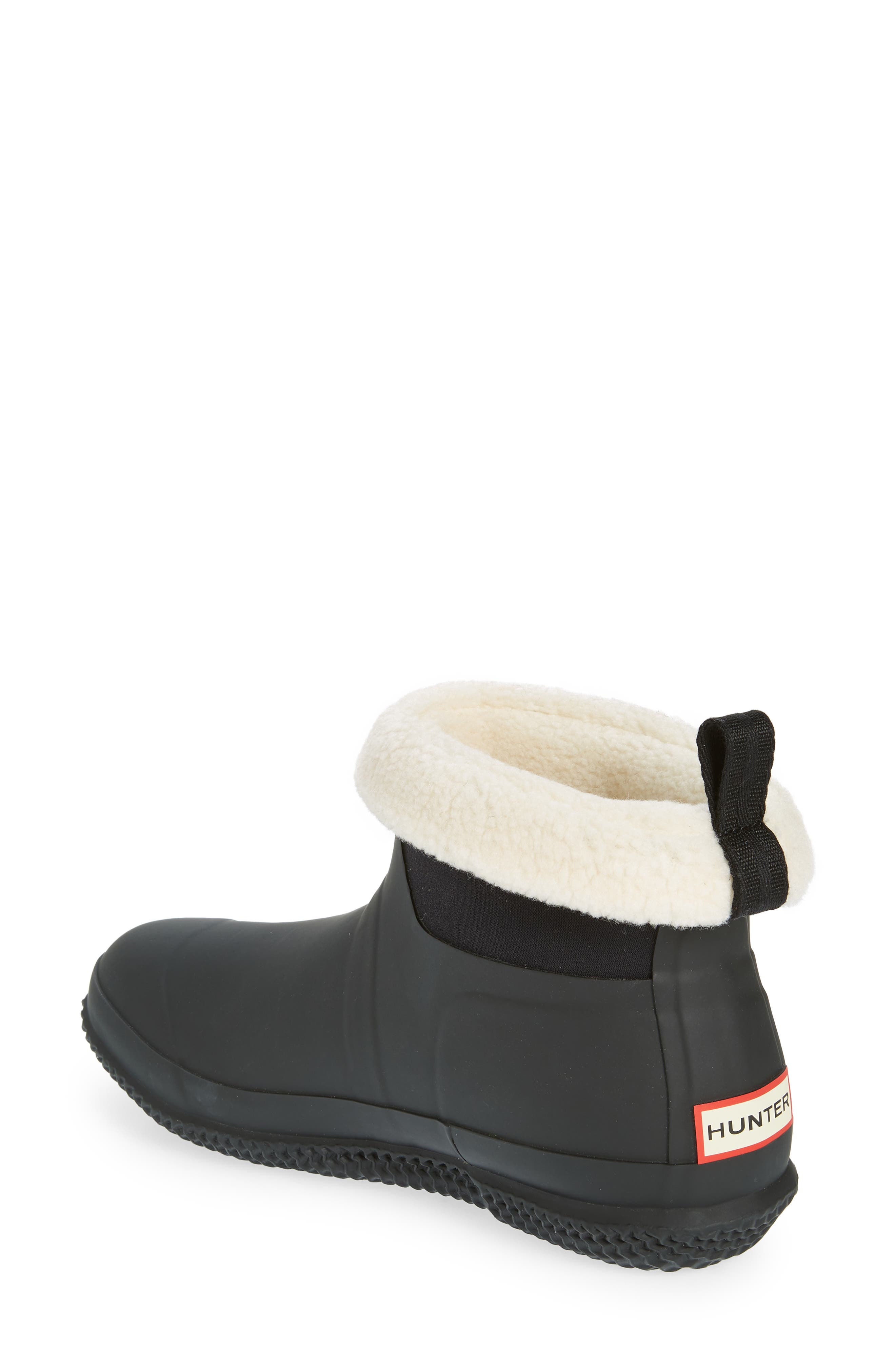 Hunter In/Out Faux Shearling Lined Boot, Alternate, color, 