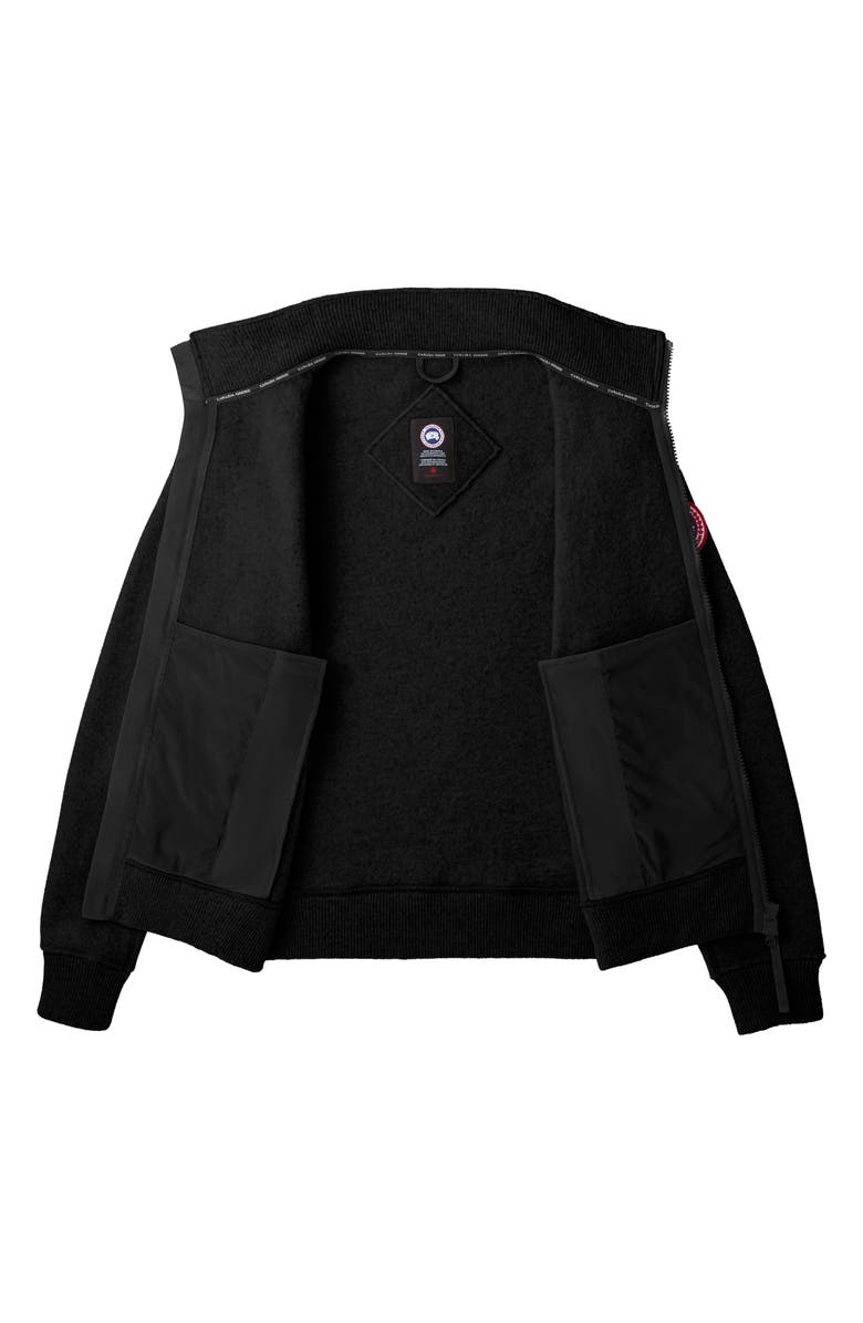 Canada Goose Lawson Wool Blend Fleece Jacket, Alternate, color, 