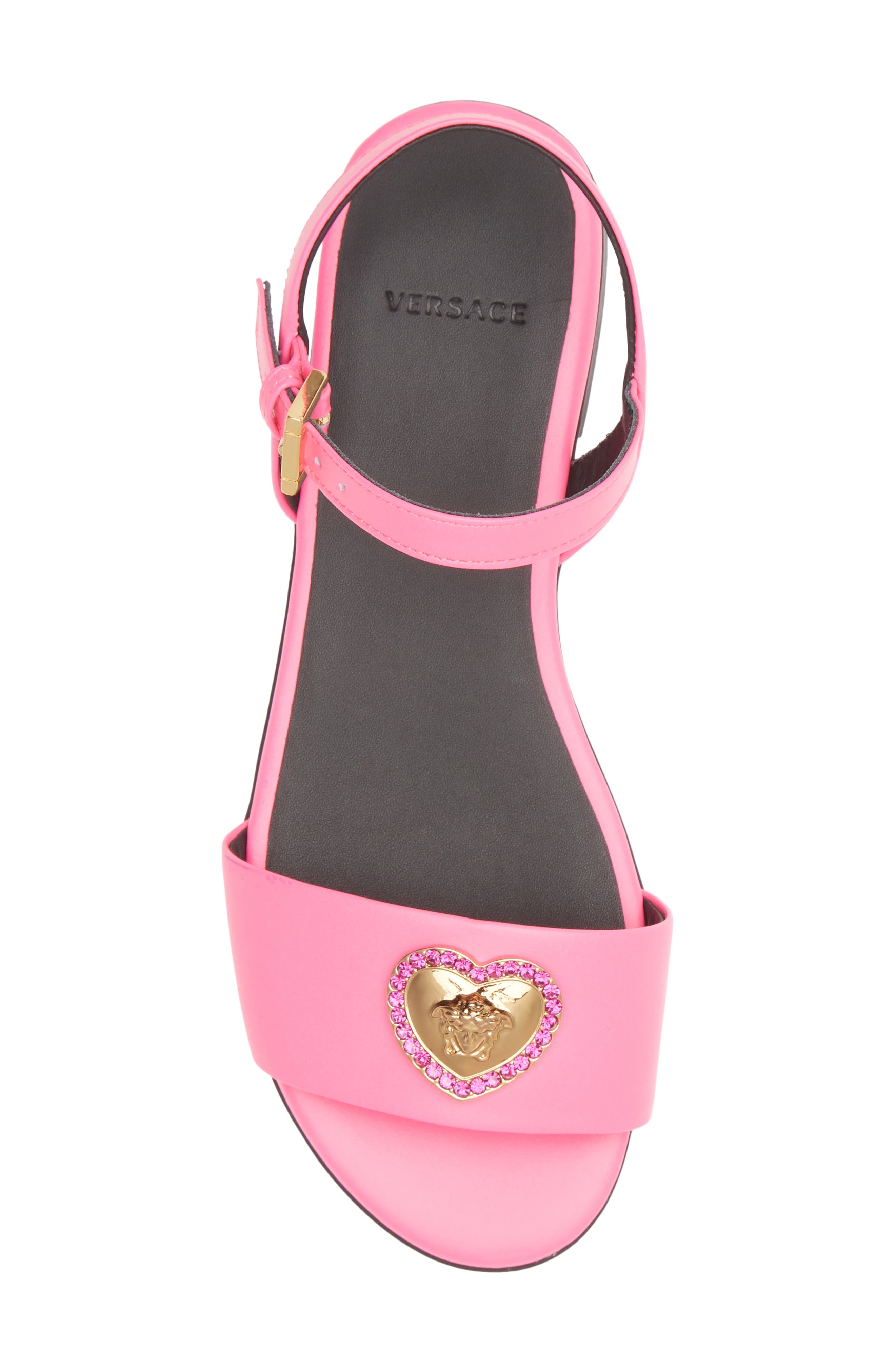 Versace Kids' Medusa Sandal, Alternate, color, 