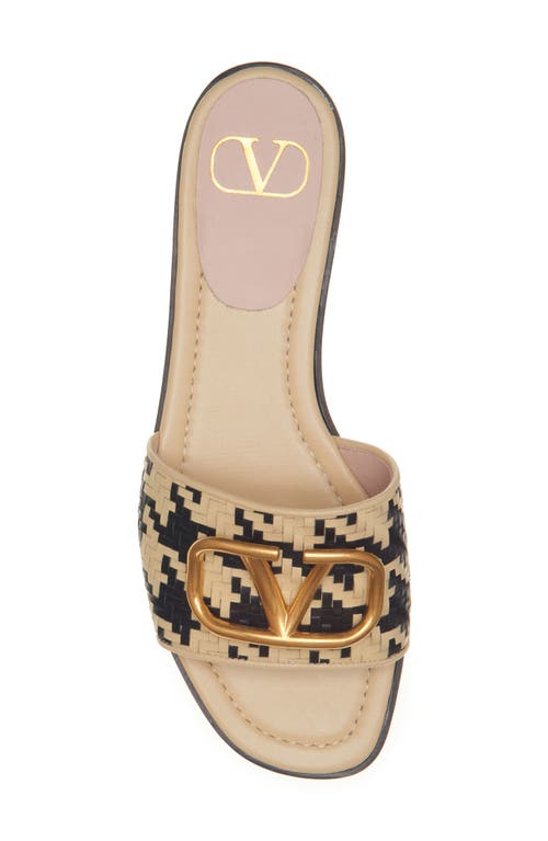 VALENTINO GARAVANI VALENTINO GARAVANI VLOGO SIGNATURE SLIDE SANDAL 