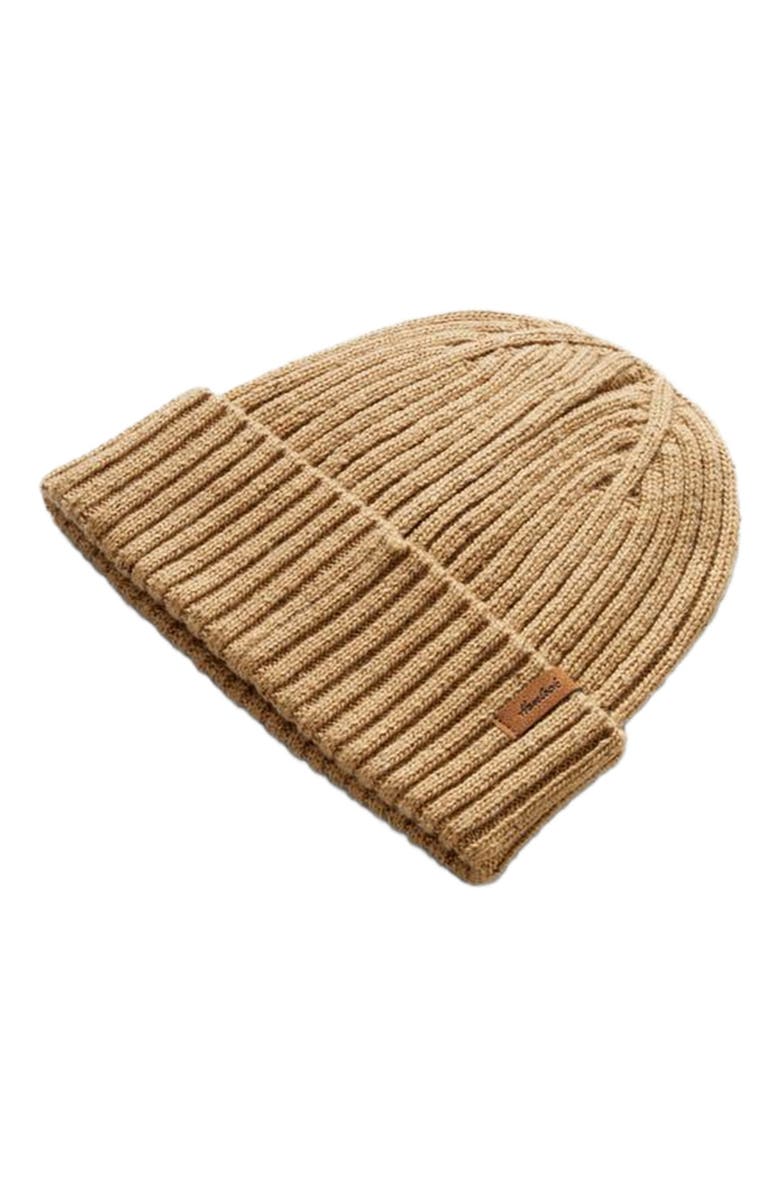 Hemlock Hawthorne Fleck Beanie, Alternate, color, Sand