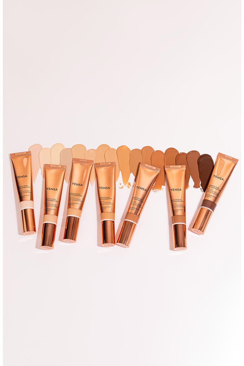 Skin On Skin BB + CC Full Coverage Hyaluronic Foundation SPF 40, Alternate, color, Z/DNUMEDIUM GOLDEN