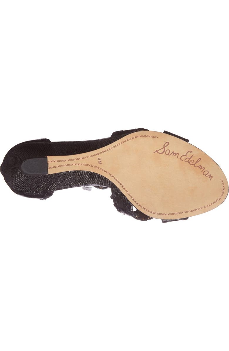 Sam Edelman 'Silvia' Ankle Strap Wedge Sandal, Alternate, color,