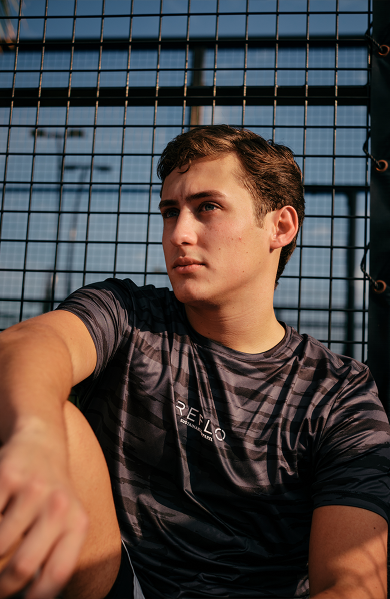 Reflo Moana Sustainable Active T-Shirt, Alternate, color, Black