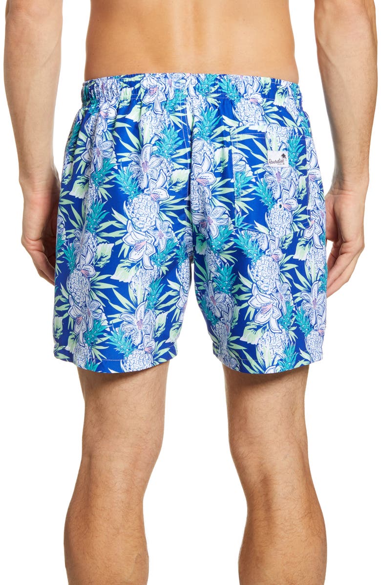 Boardies Aloha Navy Swim Trunks, Alternate, color, Navy