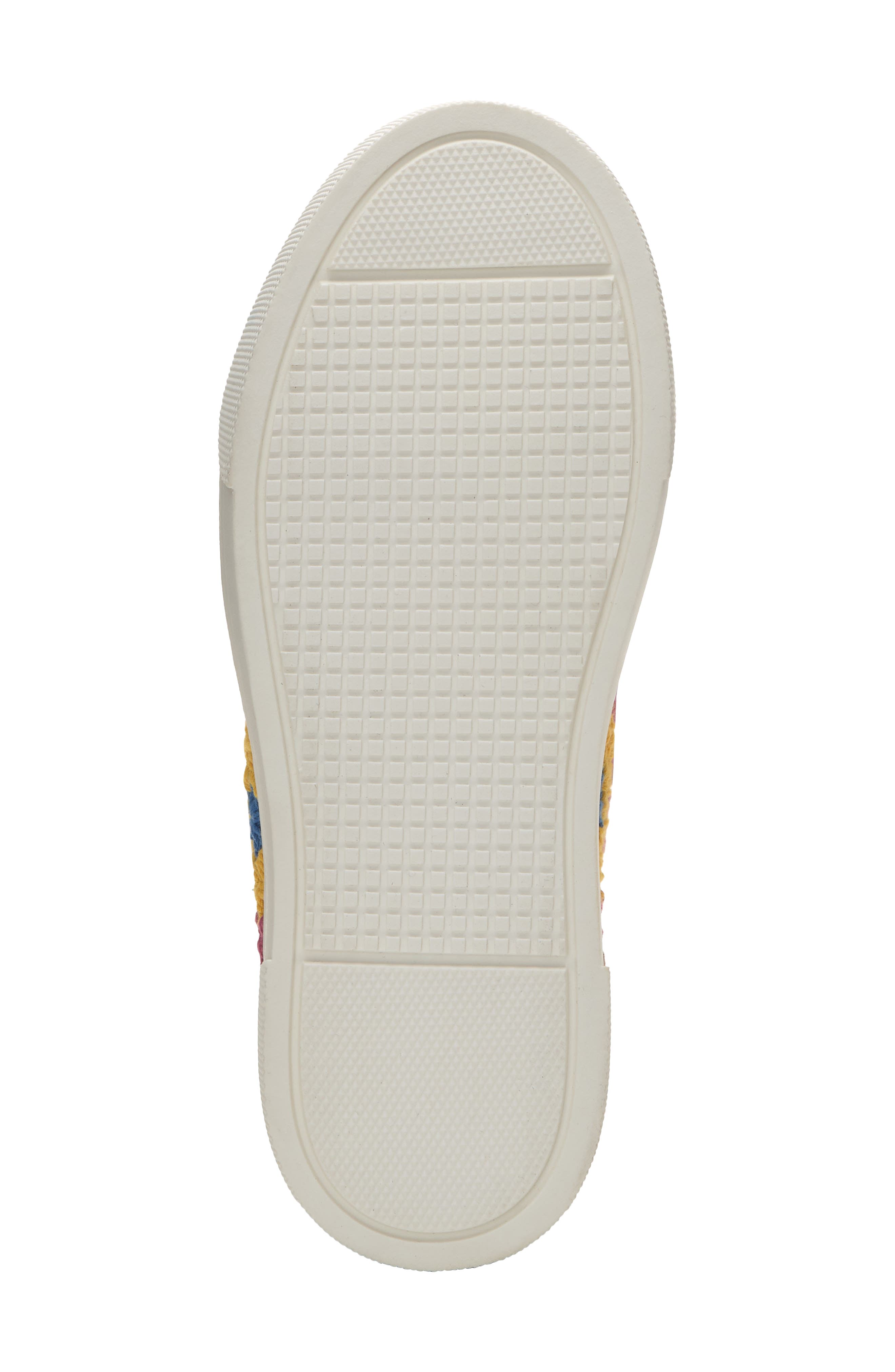 Lucky Brand Curla Crochet High Top Sneaker, Alternate, color, 