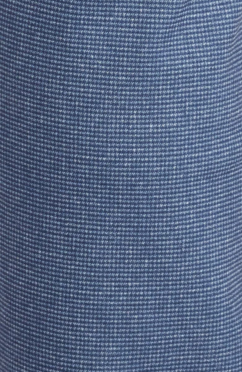 Brax Chuck Hi Flex Microprint Modern Fit Pants, Alternate, color, 26-Storm