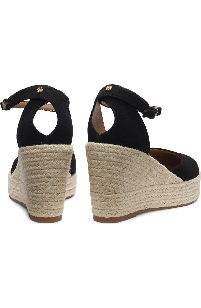 BOSS Madeira Espadrille Platform Wedge Pump, Alternate, color, Black